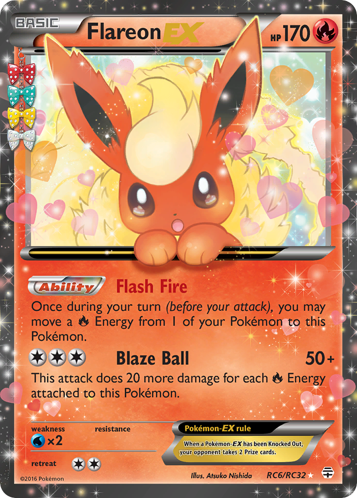 Flareon-EX by Atsuko Nishida