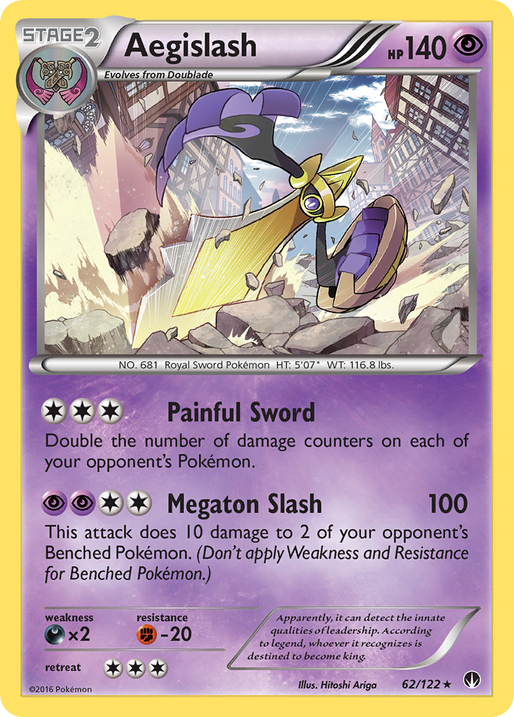 Aegislash by Hitoshi Ariga