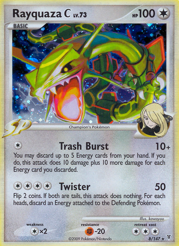 Rayquaza C by kawayoo, Supreme Victors