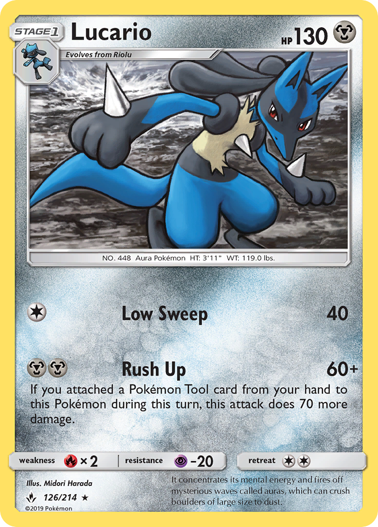 Lucario from Unbroken Bonds illustrated by Midori Harada