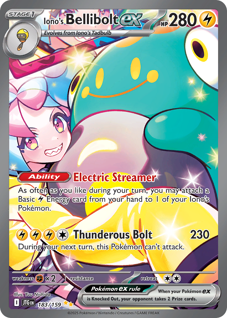 Iono's Bellibolt ex by Yuu Nishida